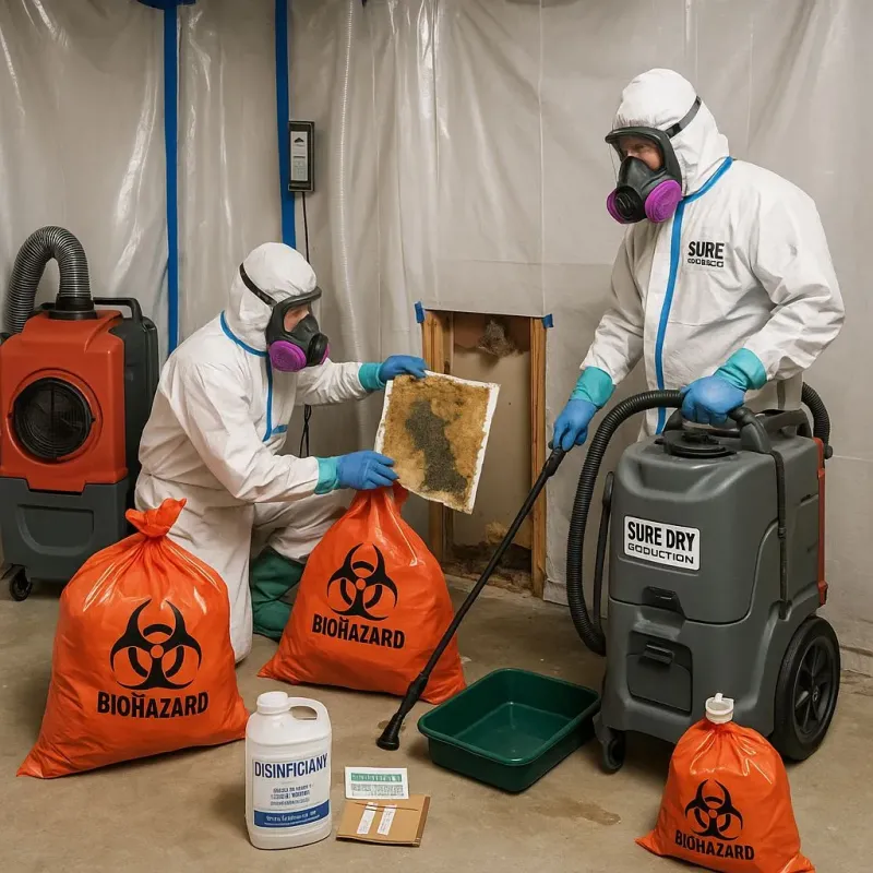 Contaminated Water Handling Protocols process in Walton, KY
