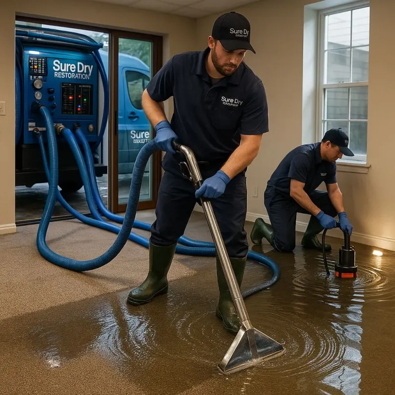 Water Extraction and Removal process in Walton, KY